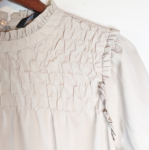 Walter Baker High Neck Ruffle Blouse - Picture 3 of 6